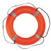 STEARNS I030 REFLECTIVE TYPE IV 30" RING BUOY