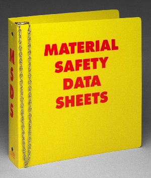 2½" MSDS Binder