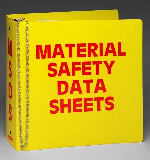 3" MSDS Binder