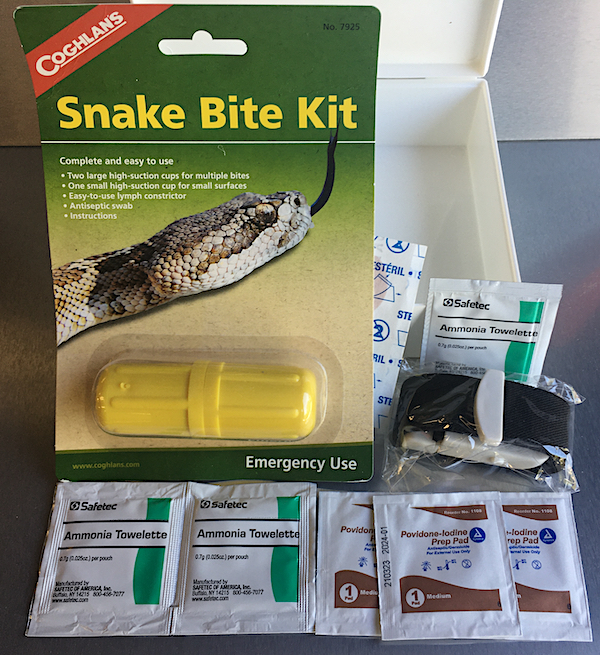 4-Pack Coghlan's Snake Bite Kit Lymph Constrictor Emergency Venom First-Aid 