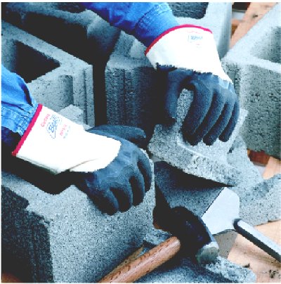 Cutlass with Cement Blocks