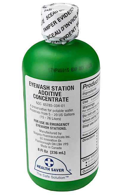 Eye Wash Station Water Preservative - 8 fluid oz.