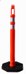 42" ORANGE REFLECTIVE  DELINEATOR w/ 12 lb BASE