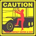 3 POINT CONTACT ENTER & EXIT LABEL