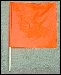 ORANGE FLAGMANS FLAG