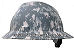 CAMOUFLAGE FULL BRIM HARD HAT