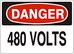 DANGER 480 VOLTS