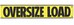 HI-INTENSITY REFLECTIVE OVERSIZE LOAD BANNER