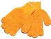 ORANGE PVC CRISS CROSS GLOVE