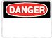 BLANK DANGER SIGN