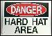 HARD HAT AREA