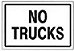 NO TRUCKS