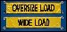 OVERSIZE WIDE LOAD BANNER