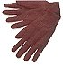 BROWN JERSEY COTTON GLOVE