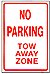 NO PARKING TOW AWAY ZONE